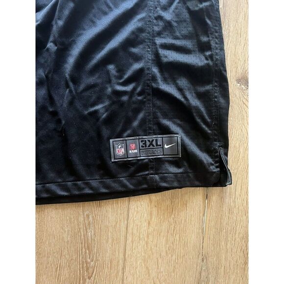 Nike Carolina Panthers Mens Black Size 3XL Matt Corral On Field Jersey - Picture 3 of 5